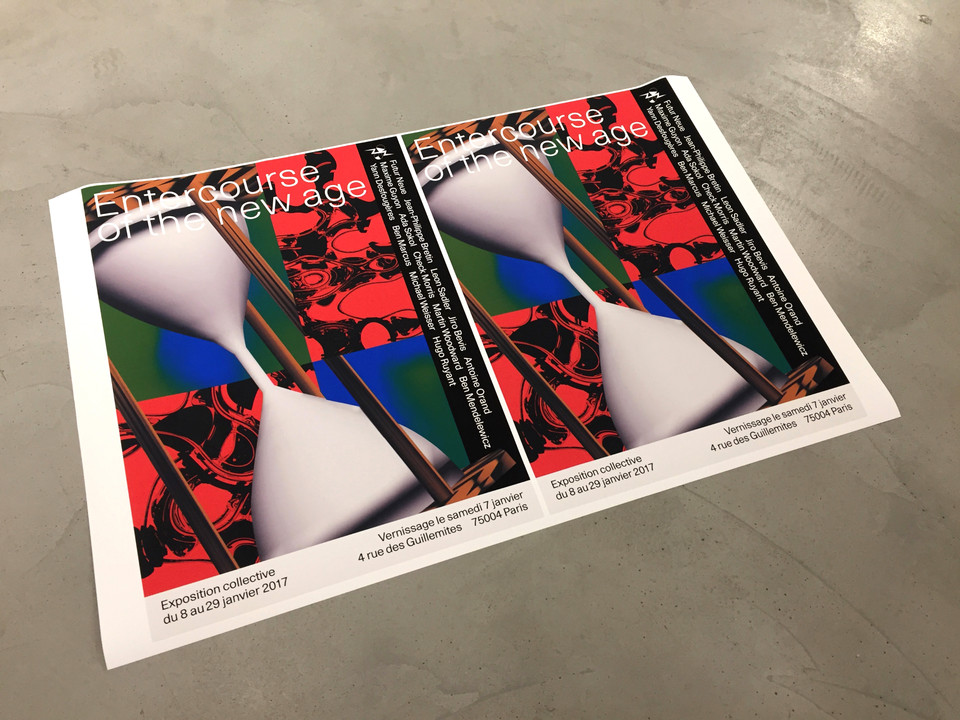 Main exhibition Visual / created by Jean- Philippe Bretin & David Chastel